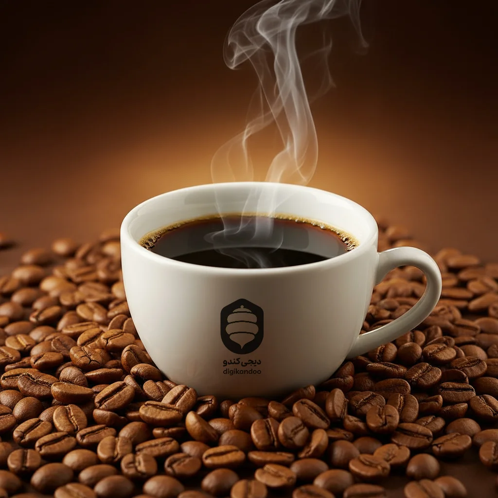 قهوه عربیکا 100% طلایی تام کینز