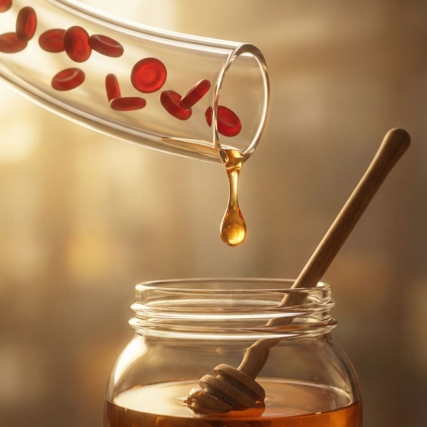 عسل و کم خونی