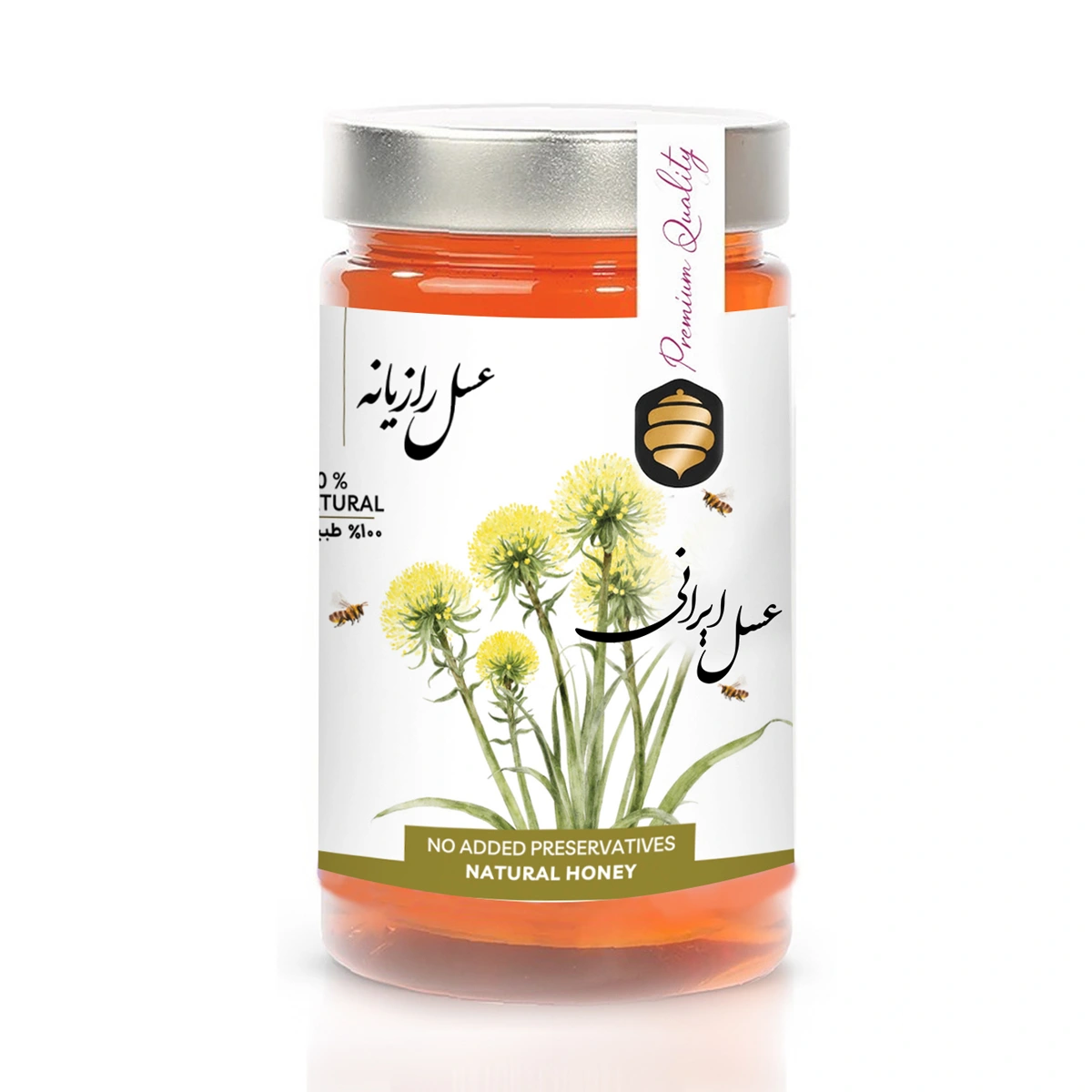 fennel-honey عسل رازیانه ممتاز مخصوص خانمها 800 گرمی دیجی کندو