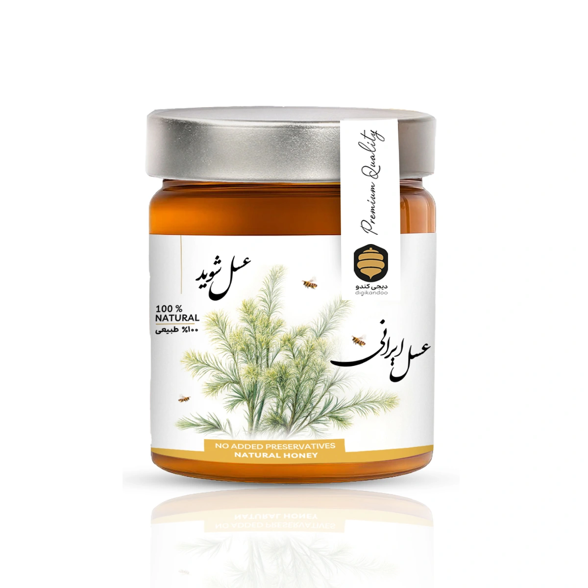 خرید عسل شوید ممتاز؛ اکسیر کهربایی برای قلب و گوارش