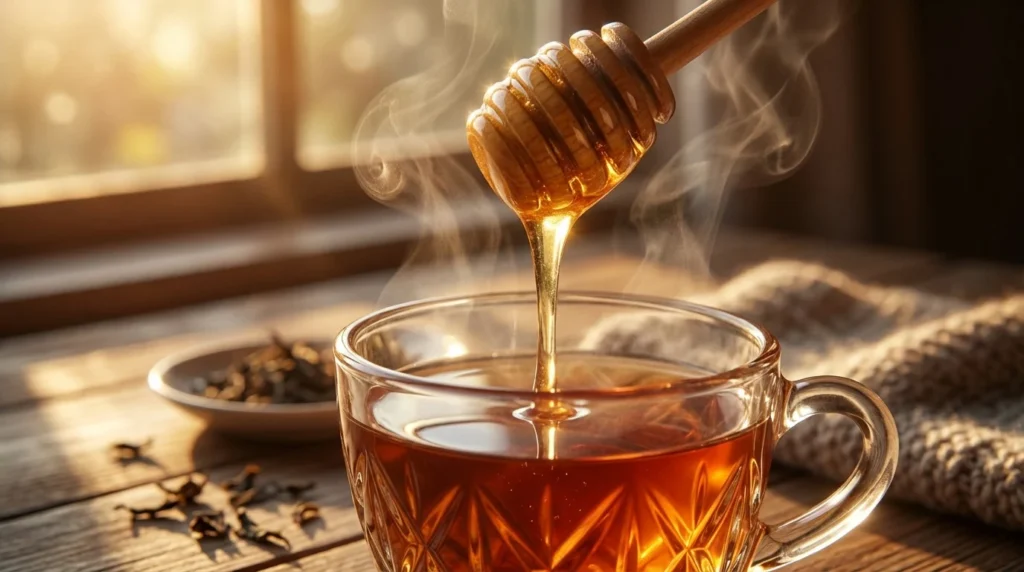 مضرات عسل در چای